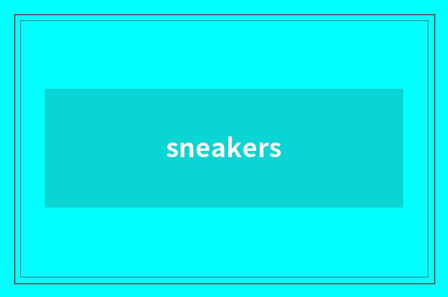 sneakers