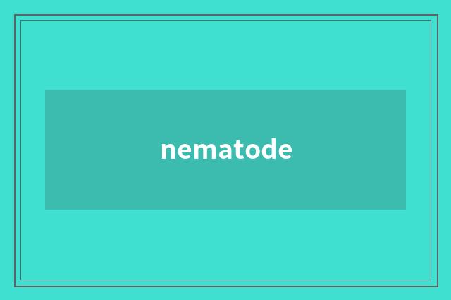 nematode