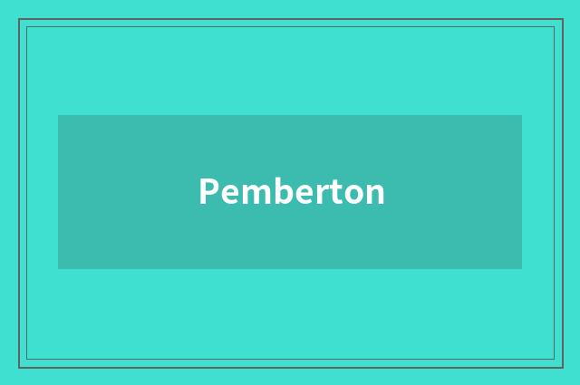 Pemberton