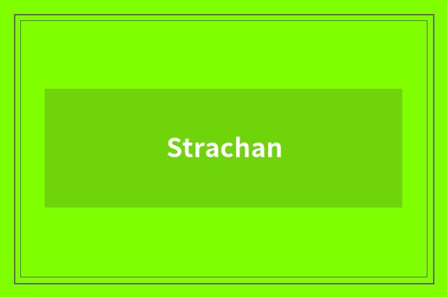 Strachan