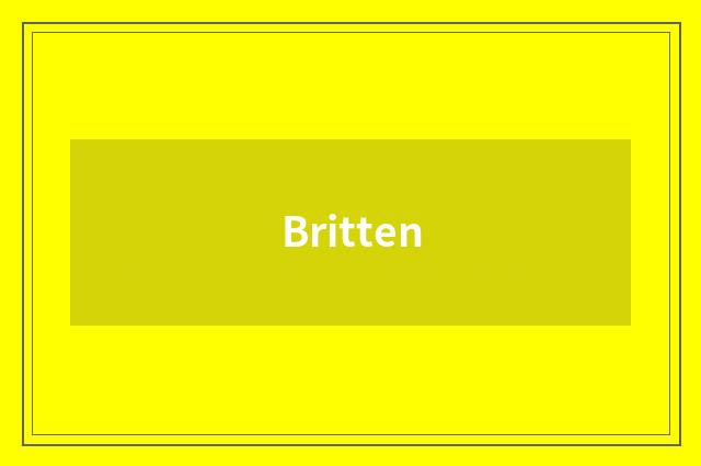 Britten