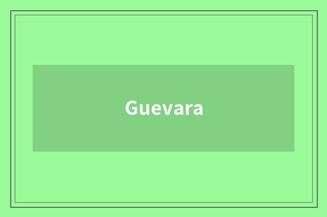 Guevara
