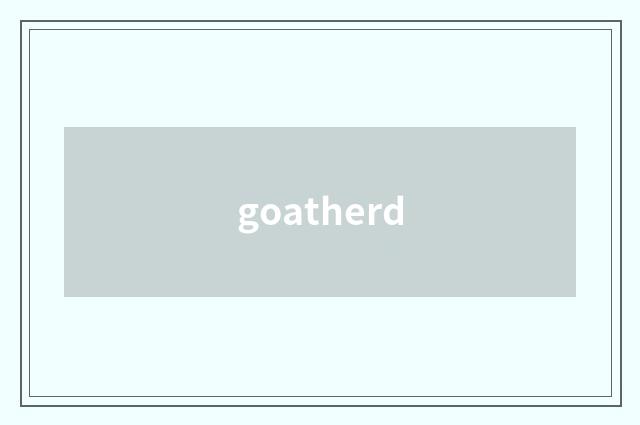 goatherd
