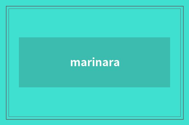 marinara