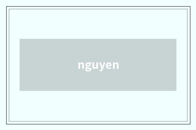 nguyen