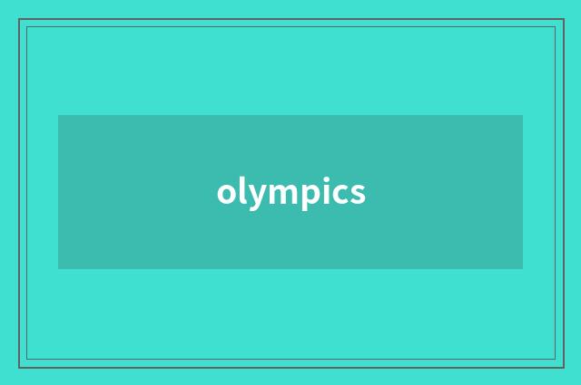 olympics