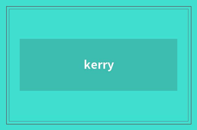 kerry
