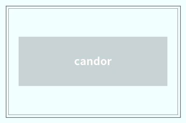 candor