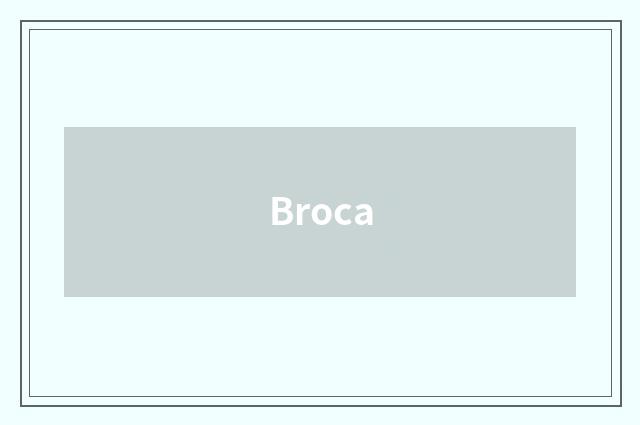 Broca
