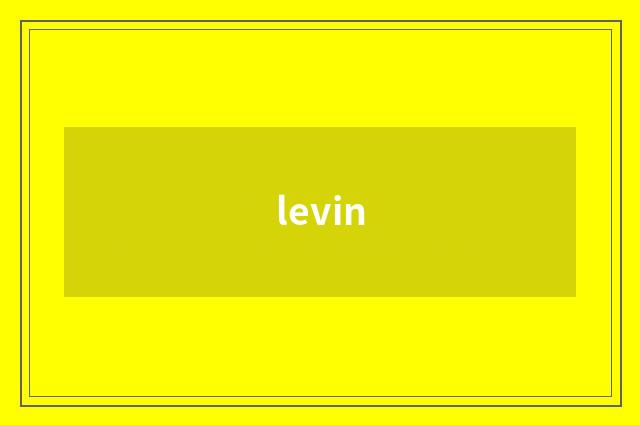 levin