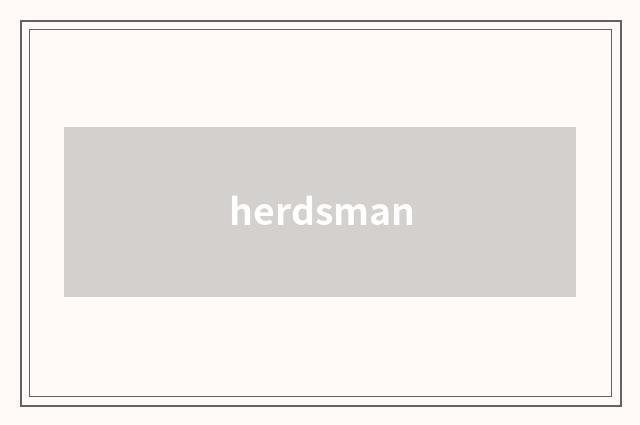 herdsman