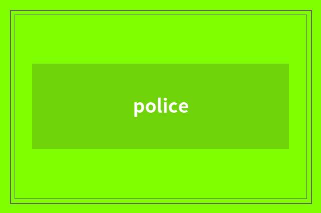 police