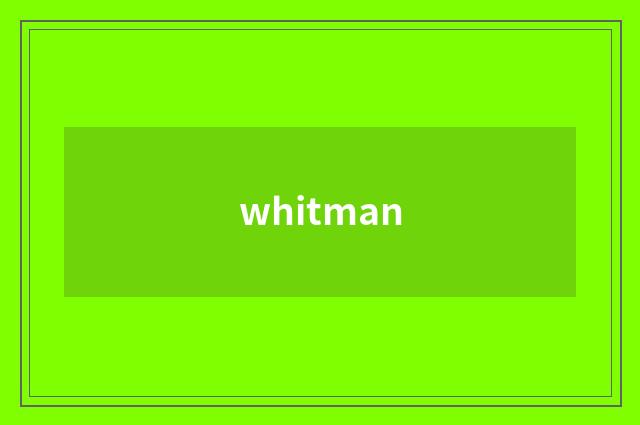 whitman