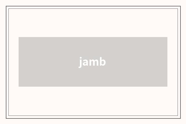 jamb