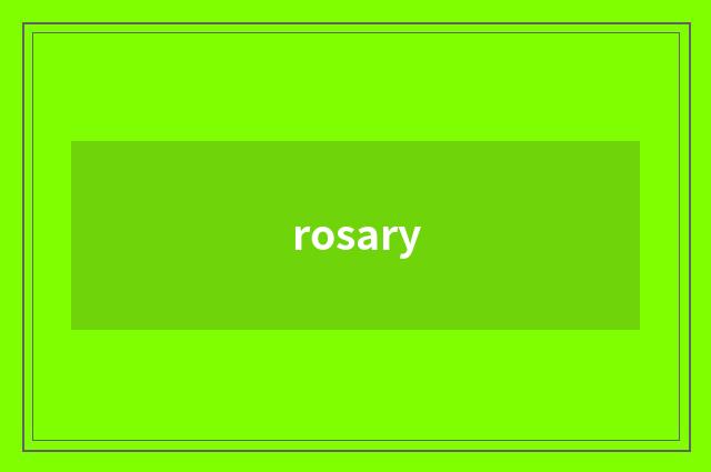 rosary