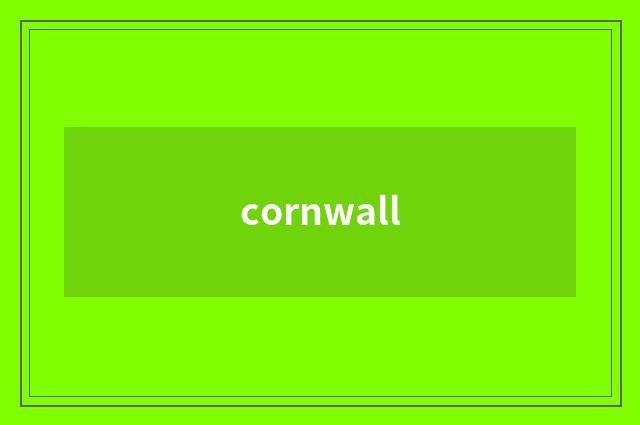 cornwall
