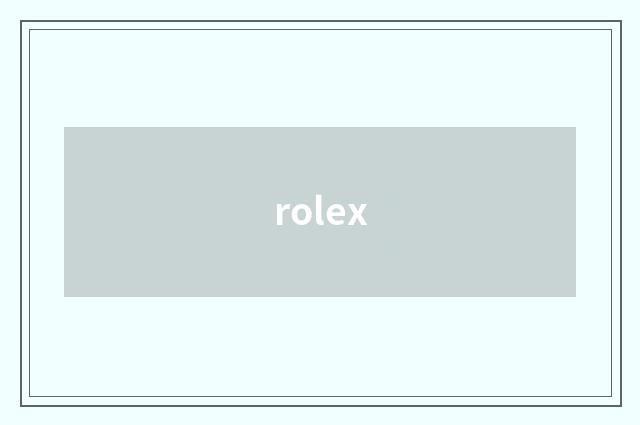 rolex