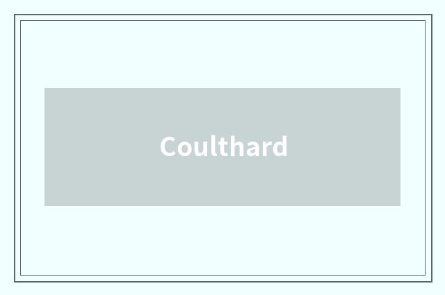 Coulthard