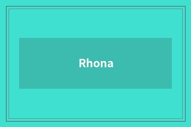 Rhona