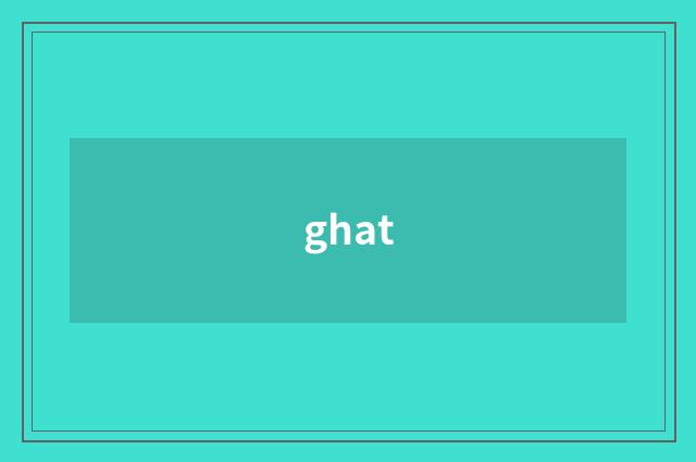 ghat