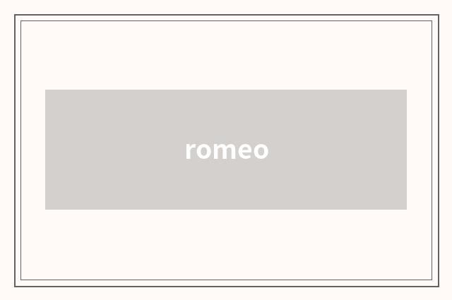 romeo