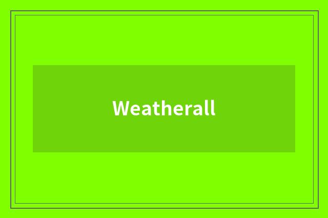 Weatherall