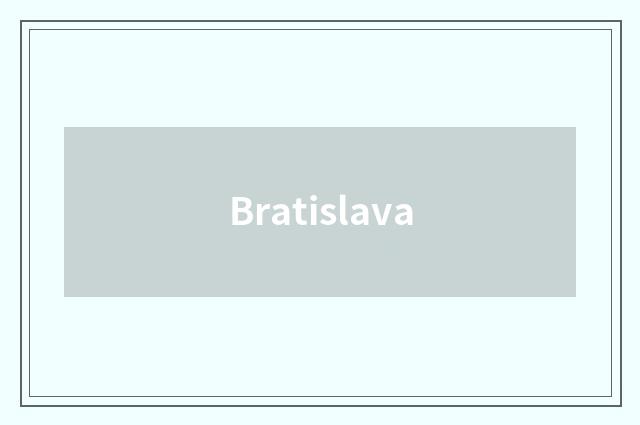 Bratislava