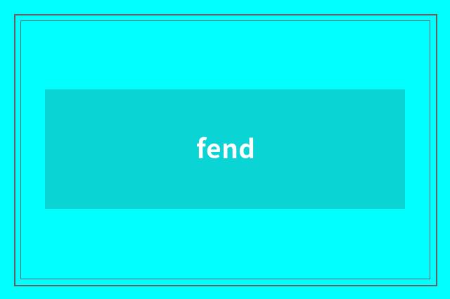 fend