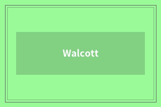 Walcott
