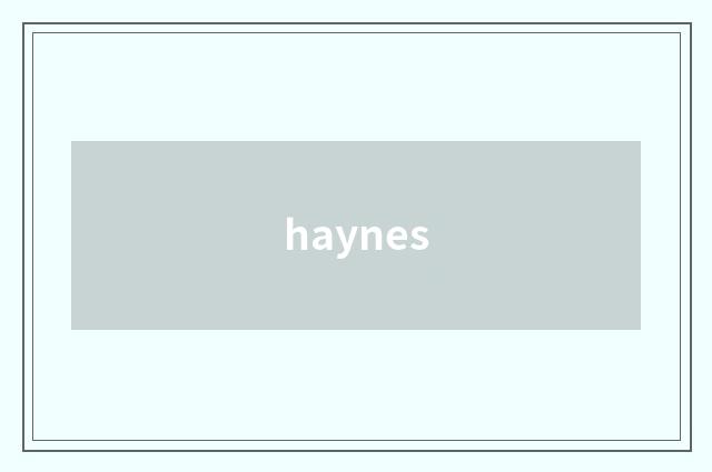 haynes