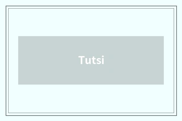 Tutsi