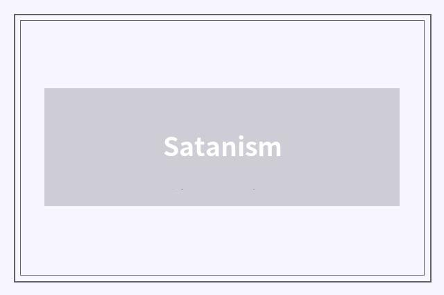 Satanism