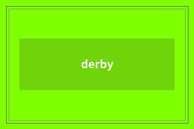 derby