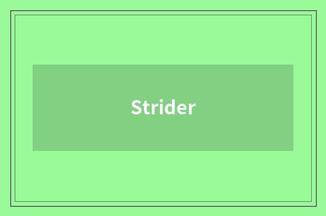 Strider