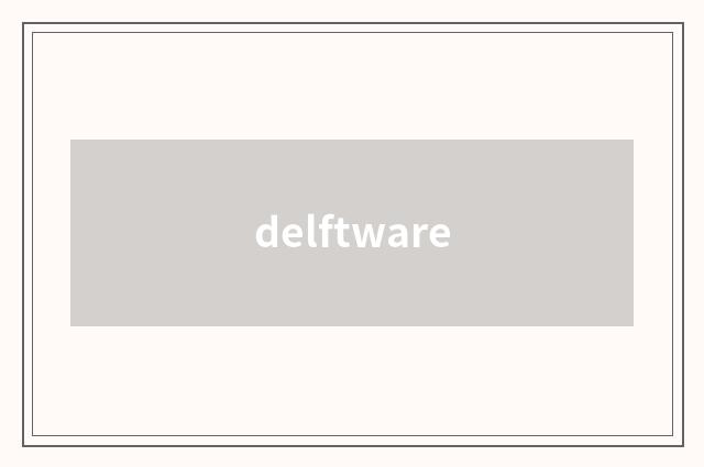 delftware