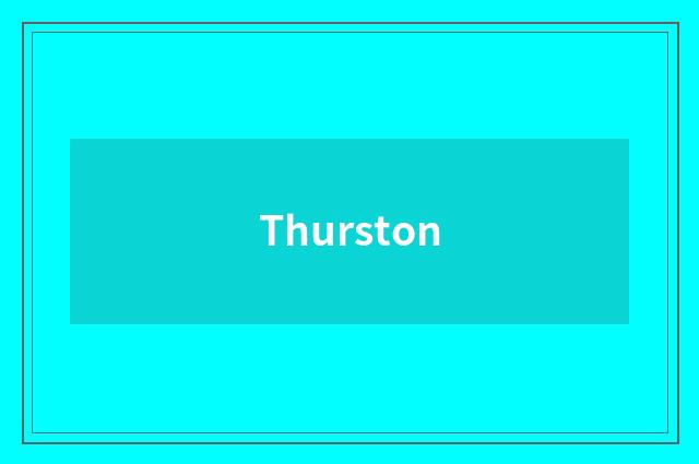 Thurston