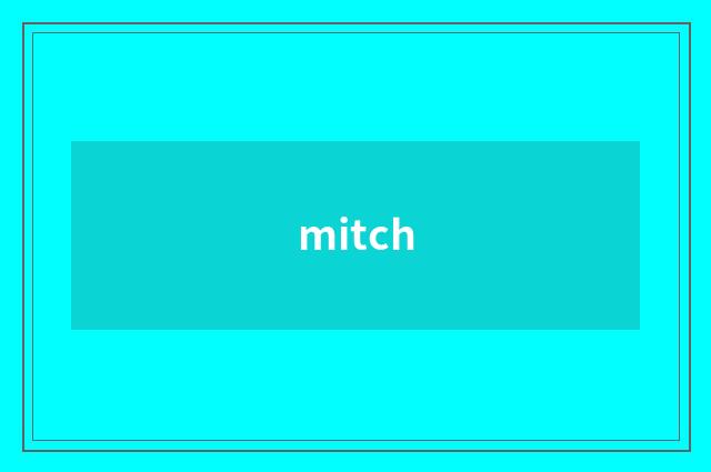 mitch
