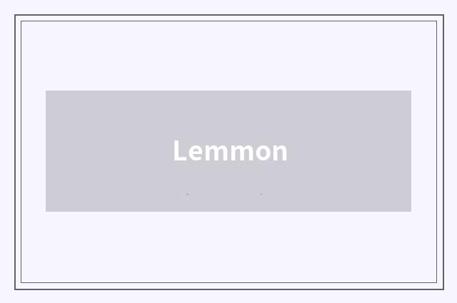 Lemmon