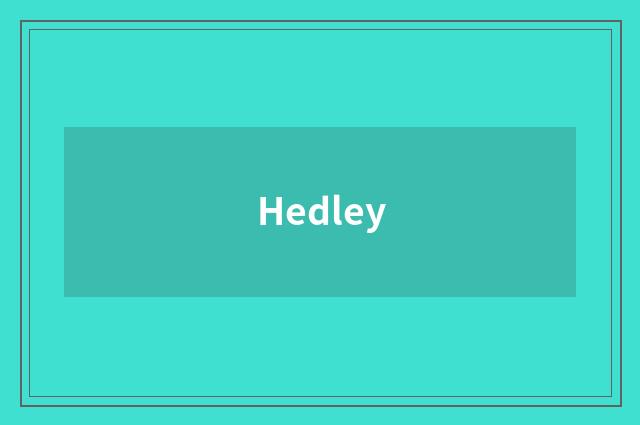 Hedley