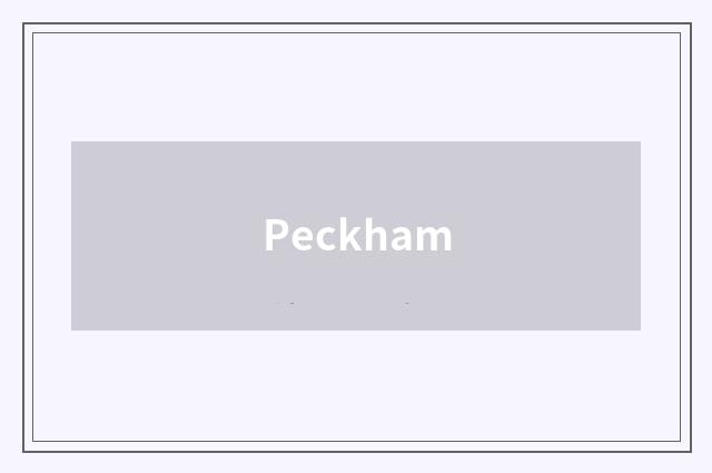 Peckham