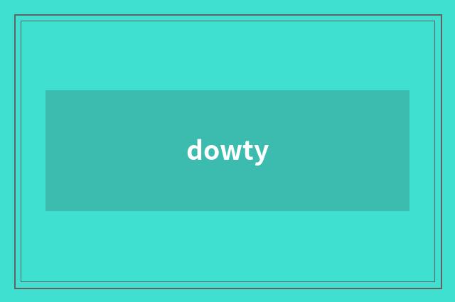 dowty