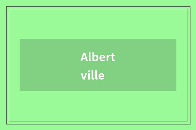 Albertville