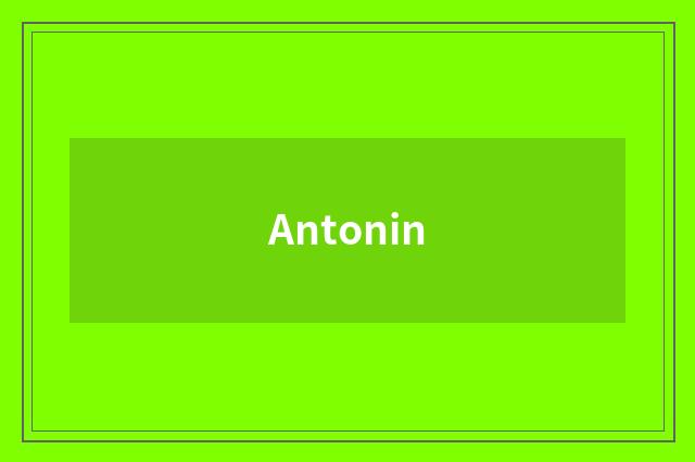 Antonin