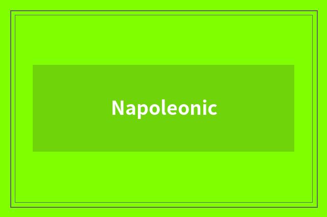 Napoleonic