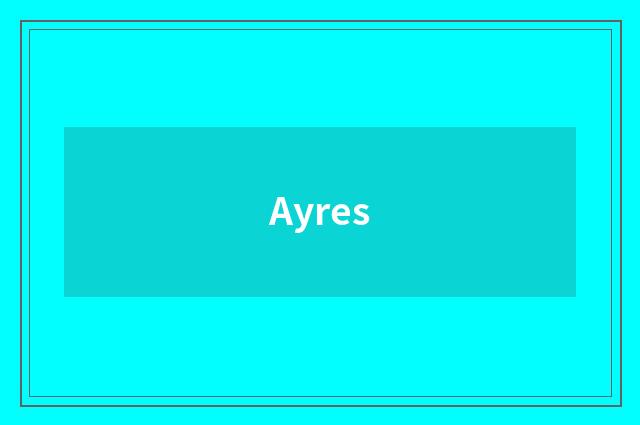 Ayres