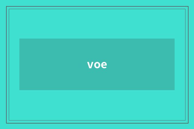voe