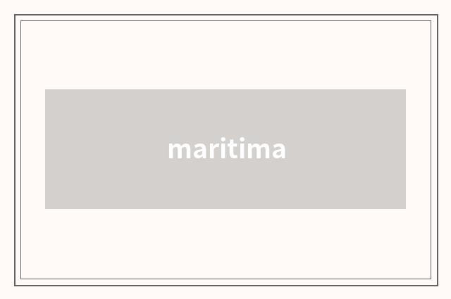 maritima