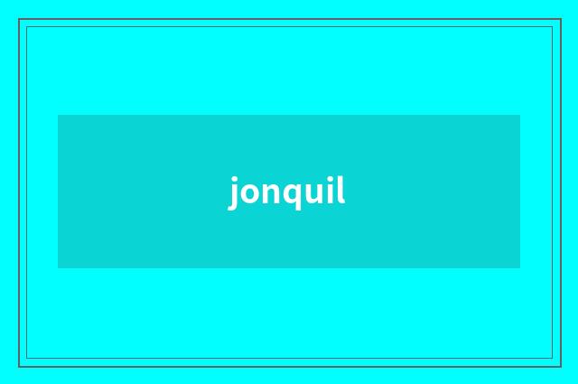 jonquil