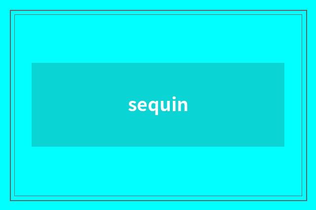 sequin