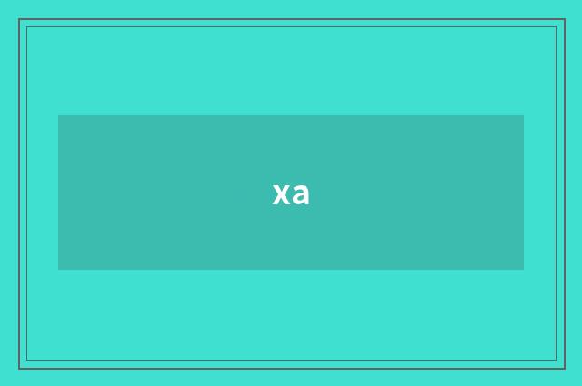 xa